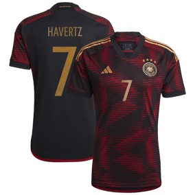 Seconda Maglia Germania Mondiali 2022 Kai Havertz 7